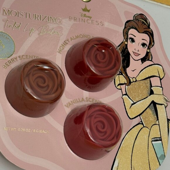 Disney Princess Belle Complexion Palette & Lip Balm - NWT - Picture 10 of 10